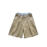Y2K Layered Patchwork Long Streetwear Shorts
