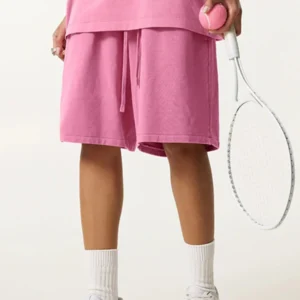 Washed Distressed Cotton Y2K Shorts