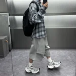 Y2K Oversized Long Baggy Streetwear Shorts