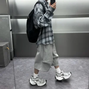 Y2K Oversized Long Baggy Streetwear Shorts