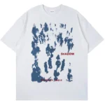 Y2K Streetwear Crowd Control Print Tee