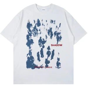 Y2K Streetwear Crowd Control Print Tee