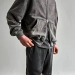 Y2K Washed Essentials Full Zip Hoodie