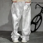 Vintage Y2K White Baggy Grunge Denim Jeans