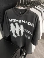 Y2K Blurred Vision Homemade Graphic T-Shirt