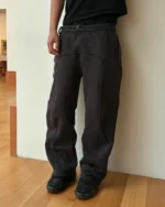 Y2K Straight Leg Spliced Sweatpants Joggers