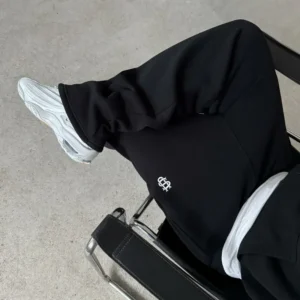 Y2K Straight Leg Baggy Embroidered Sweatpants Joggers