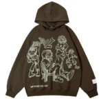 Y2K Streetwear Cartoon Hoodie – Retro Graphic Style