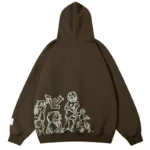 Y2K Streetwear Cartoon Hoodie – Retro Graphic Style