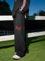 Retro Y2K Oversized Embroidered Wide Leg Joggers